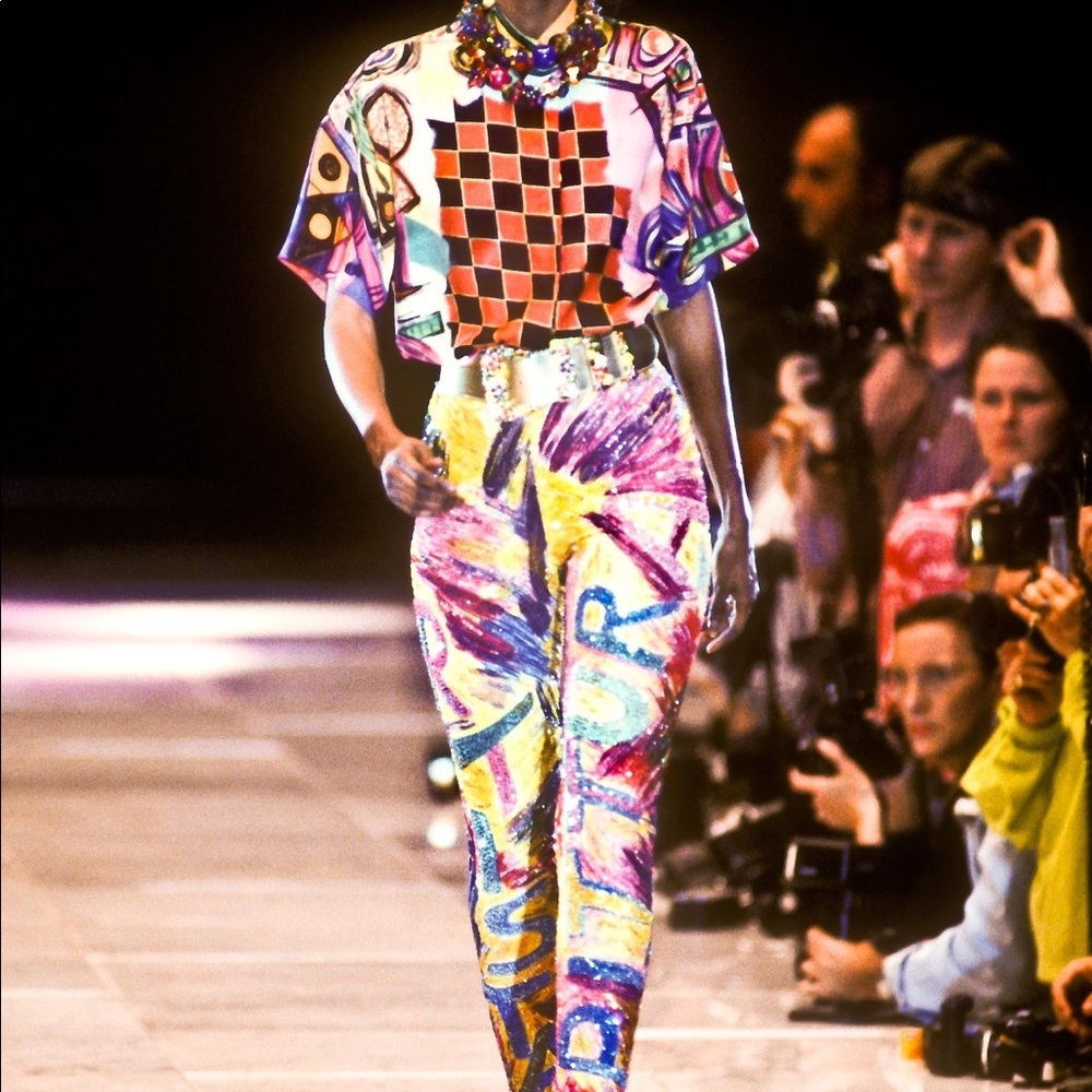 🎼 1991 Deadstock NWT Vintage Gianni Versace Music Dress - Picture 14 of 15